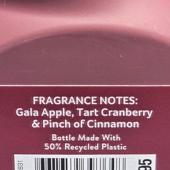 BBW Cranberry & Gala Apple Gentle & Clean Foaming Hand Soap 2 Pack White Barn - Picture 2 of 2